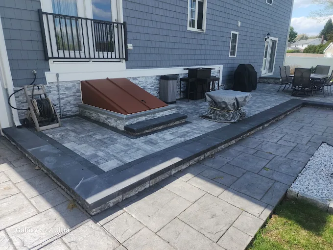 Multi-Level Paver Patio