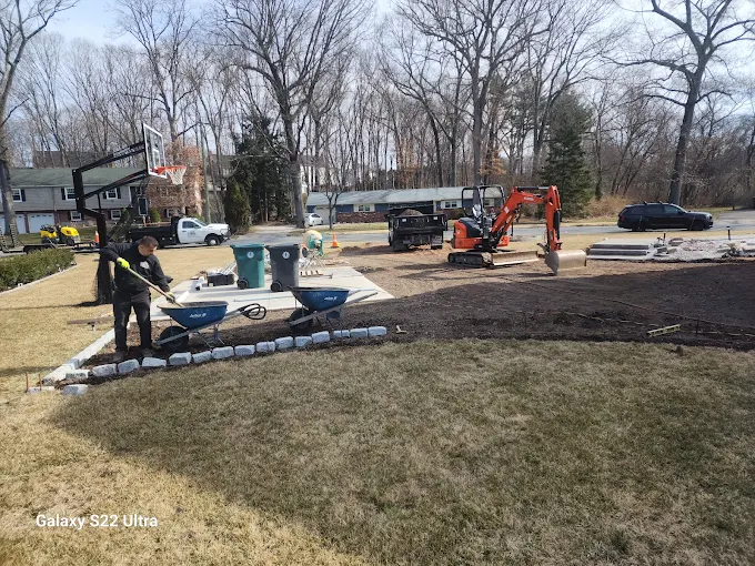 Retaining Wall Installation
